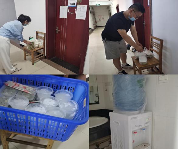 保证饮水、餐食及时供应 保证饮水、餐食及时供应