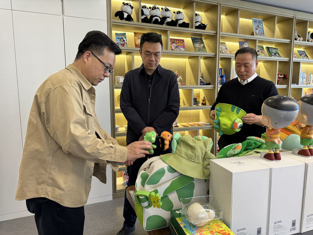 理事长带队考察央视动漫,共促动漫专业高质量发展