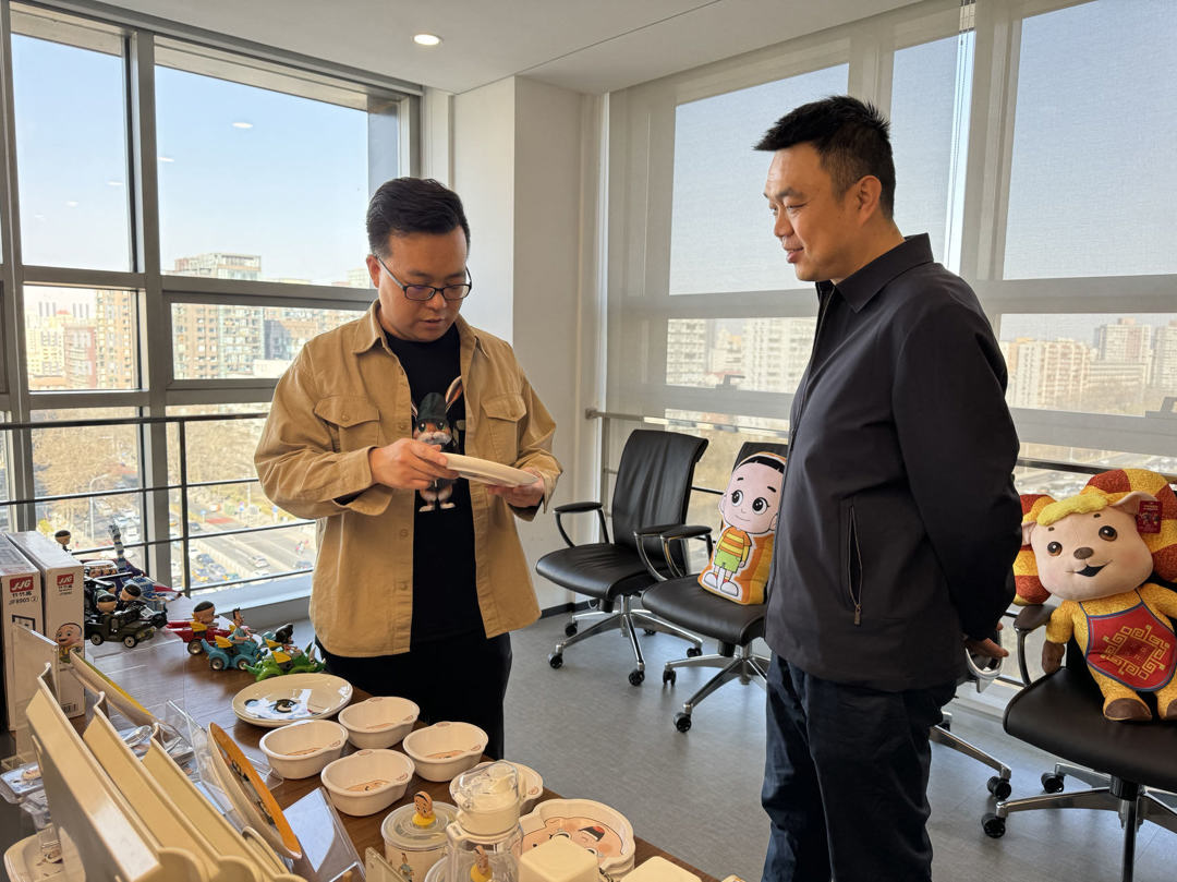 理事长带队考察央视动漫,共促动漫专业高质量发展