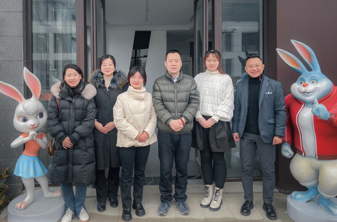 到河南约克动漫影视股份有限公司参观 到河南约克动漫影视股份有限公司参观