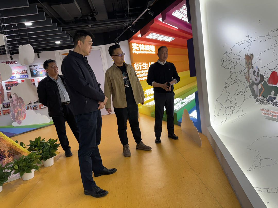 理事长带队考察央视动漫,共促动漫专业高质量发展