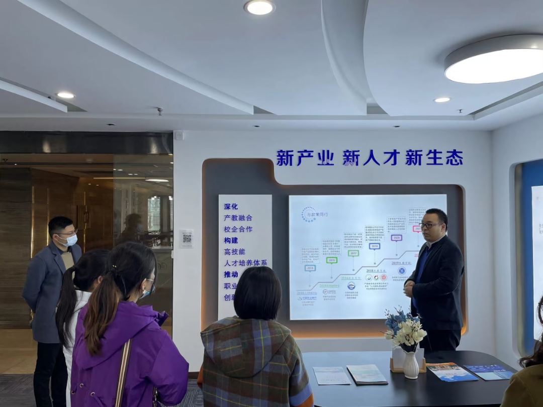 计算机应用技术专业群团队赴企业调研 计算机应用技术专业群团队赴企业调研