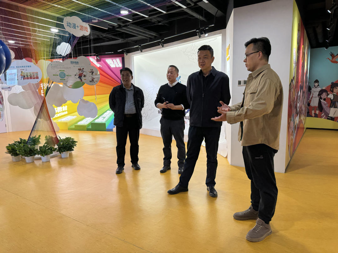 理事长带队考察央视动漫,共促动漫专业高质量发展