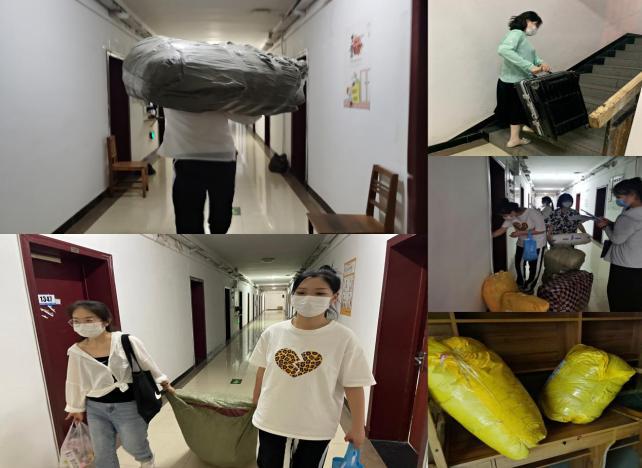 辅导员老师充当“快递员” 辅导员老师充当“快递员”