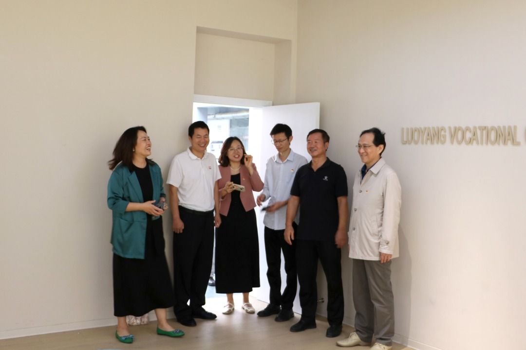 刘昆岭一行赴洛阳科技职业学院心理发展指导中心考察交流