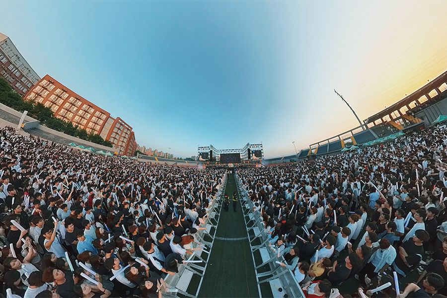 音乐节现场