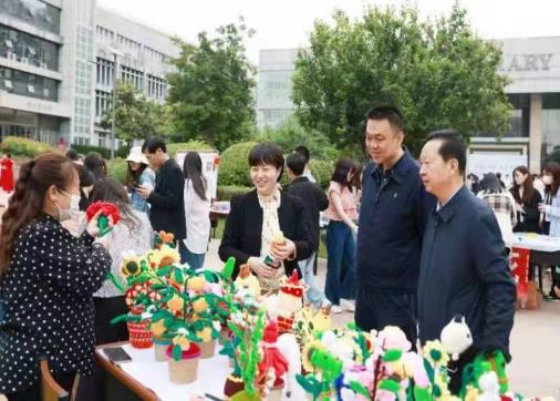 新密非遗文化走进郑州城市学院 新密非遗文化走进郑州城市学院