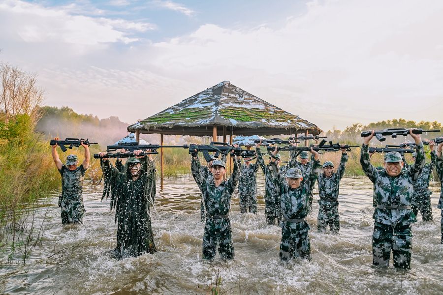 军训拉练